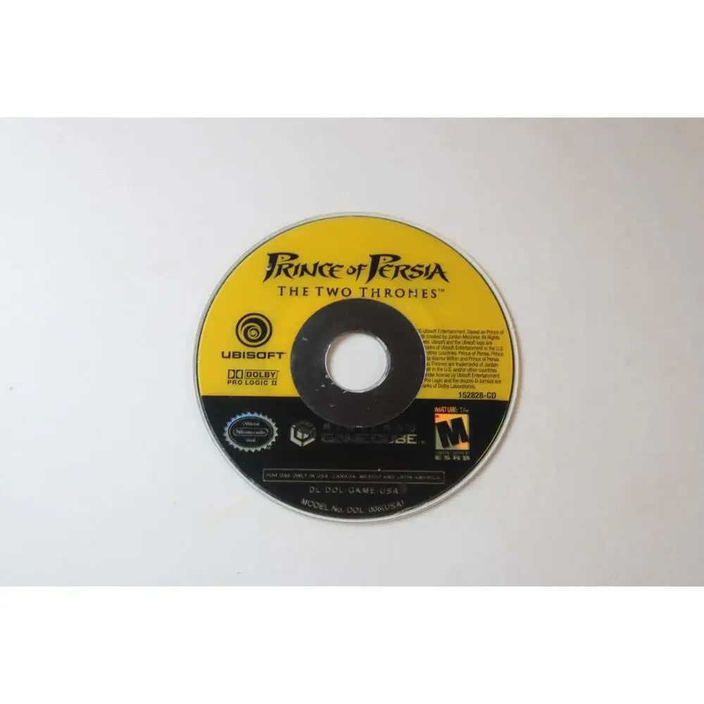 Prince of Persia: The Two Thrones (Nintendo GameCube, 2005) Game Only, Tested
